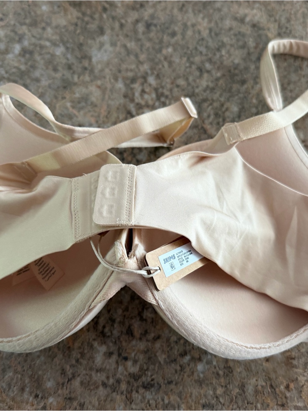 Skims Push Up Nipple Bra in the color Sand - Picture 2 of 4